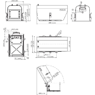 Boîtier de protection Heavy-Duty avec vitre frontale-Lire la description