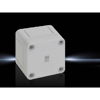 Coffret - couvercle gris 94x94x81mm (LxHxP)-Lire la description