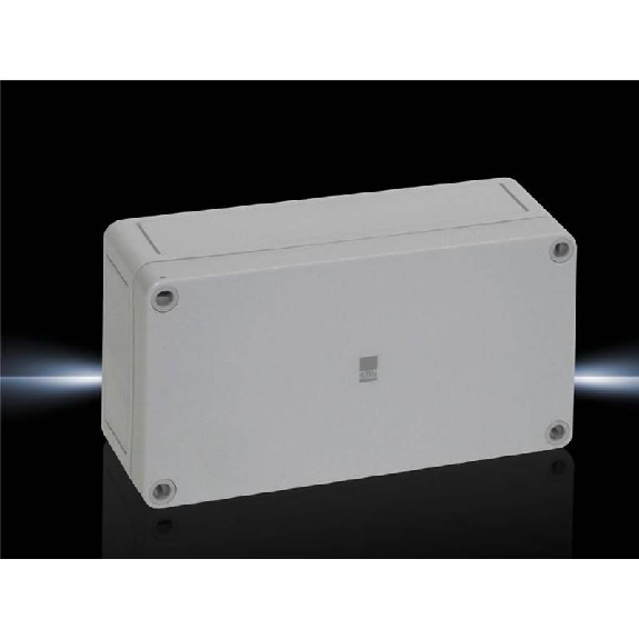 Coffret - couvercle gris 180x94x57mm (LxHxP)-Lire la description