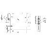 Fourche opt. U NPN E=30mm Prof=30mm Pot. LR LO/DO 10-30Vdc / M08 3P