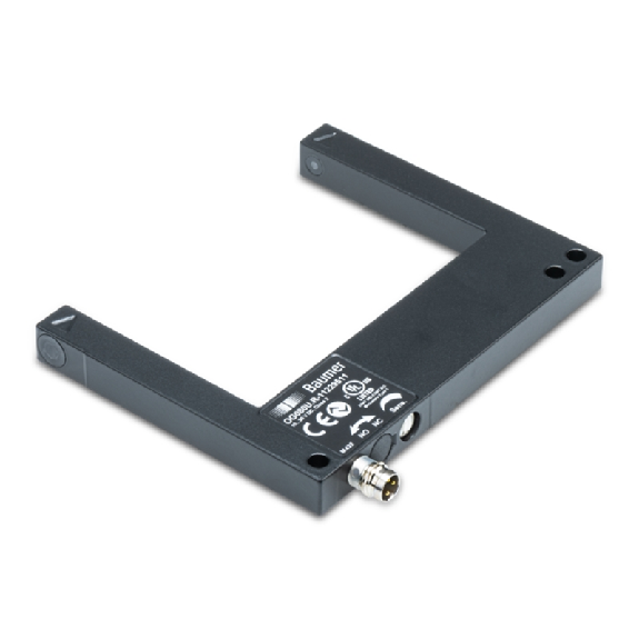 Fourche opt. U PushPull E=80mm Prof=55mm LR IO-Link LO/DO / M08 3P-Lire la description