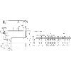 Fourche opt. U PNP/NPN E=5mm Prof=42mm IR IO-Link LO/DO / M08 4P