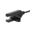Micro Fourche opt. U PNP E=5mm P=9mm IR DO 5-24Vdc IP60, câble 2m