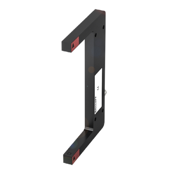 Fourche opt. U PNP E=120mm Prof=54mm Laser LO/DO 10-30Vdc / M08 3P-Lire la description