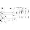 Fourche opt. U PNP/NPN E=15mm Prof=95mm IR LO/DO / M08 4P