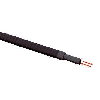 Fibre opt. barrage, verre Ø2,2mm, 750mm-Lire la description