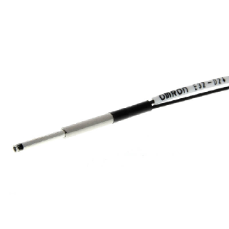 Fibre opt. directe, Ø2mm tête Ø3mm latérale, 2m-Lire la description
