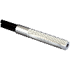 Fibre opt. directe coaxiale, plast. Ø1.3mm, tête M3 inox, 2m