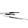 Fibre opt. directe coaxiale, tête M3, 2m