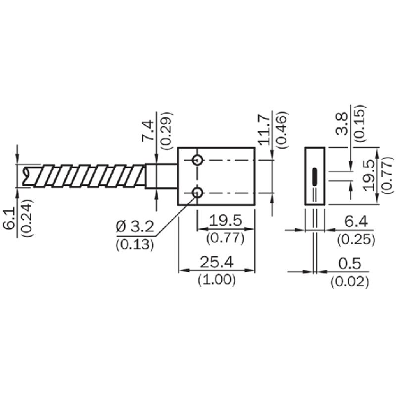 Fibre opt. directe, verre, 900mm Fibre opt. directe, verre, 900mm-Lire la description