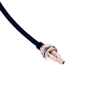 Fibre optique, Directe, Plastique, 2xØ2,2mm, Tête M6x0.75 axial, 2.0m-Lire la description