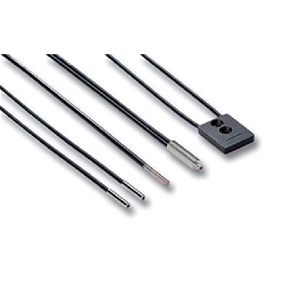 Fibre opt. barrage, tête Ø3mm, angle droit, 2m-Lire la description