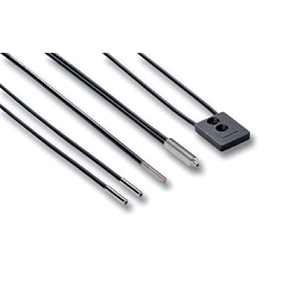Fibre opt. barrage, tête Ø3mm, angle droit, 2m-Lire la description