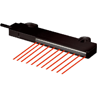 Fibre opt. Barrage, plast. Ø2.2mm, 2m-Lire la description