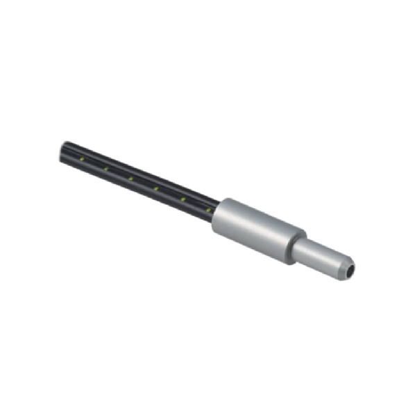 Fibre opt. directe, plast., tête 6x24mm Pmax=35mm, 2m-Lire la description