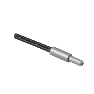 Fibre opt. directe, plast., tête 6x24mm Pmax=35mm, 2m-Lire la description