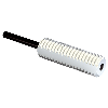 Fibre opt. barrage, plast., tête M3, 2m