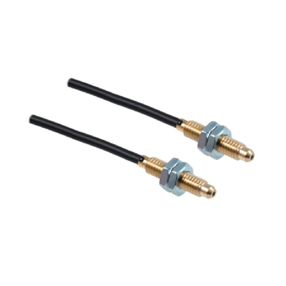 Fibre opt. plast. barrage tête M4x20mm Pmax=320mm Lg 2m-Lire la description