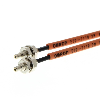 Fibre opt. barrage, tête M4 droit, 5m