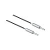 Fibre opt. plast. barrage tête 3x17mm Pmax=110mm Lg 2m