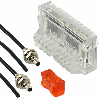 Fibre opt. barrage, (P=880mm FX301), tête M4, -60°C à +130°C, 2m
