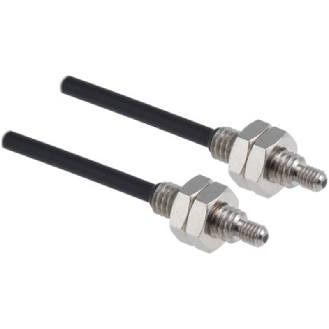 Fibre opt. plast. barrage tête M4*11mm Pmax=860mm 105 ºC Lg 2m-Lire la description