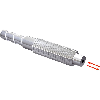 Fibre opt. directe, plast., tête M6 inox, 3m