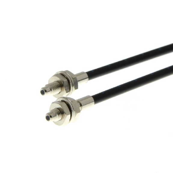 Fibre opt. barrage, plast., tête M3, 2m-Lire la description