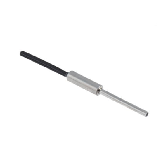 Fibre opt. directe, plast., tête 1,5x15mm Pmax=100mm, 2m-Lire la description