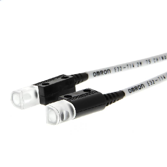 Fibre opt. barrage, plast., tête radiale, 2m-Lire la description