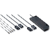 Fibre opt. barrage, 4 x M3, rayon de courbure 25 mm