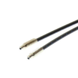 Fibre opt. barrage, plast., tête M4, 2m-Lire la description