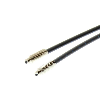 Fibre opt. barrage, plast., tête M4, 2m