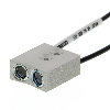 Fibre opt. directe, tête 23x20x9mm