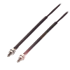Fibre opt. barrage, plast. Ø2,2mm, tête M3 inox, 2m