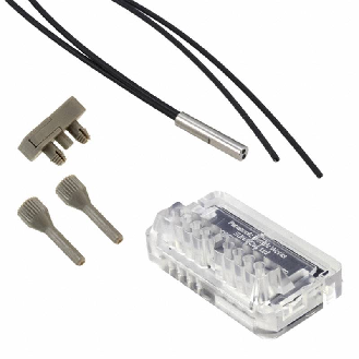 Fibre opt. directe, tête Ø3mm, 2m, IP67-Lire la description