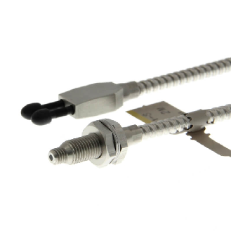 Fibre opt. directe, M6 inox HT 350°C 2m-Lire la description