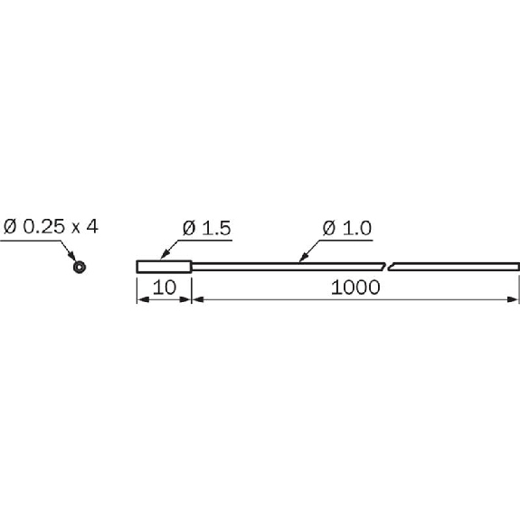Fibre opt. barrage, plast.-Lire la description