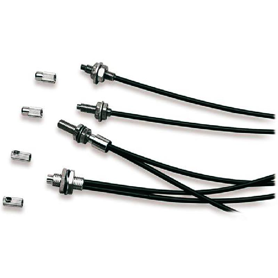 Fibre opt. plast. standard barrage tête M4x0,7mm lg2m-Lire la description