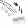Fibre opt. directe coaxiale, tête M4, 2m, IP40