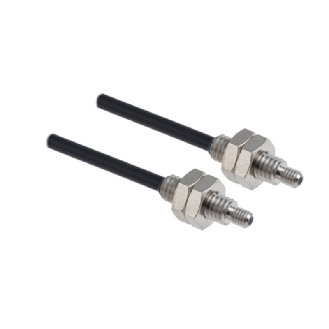 Fibre opt. plast. barrage tête M4x11mm Pmax=400mm Lg 2m-Lire la description