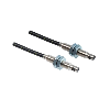 Fibre opt. plast. barrage tête latérale M4x22mm Pmax=220mm Lg 2m