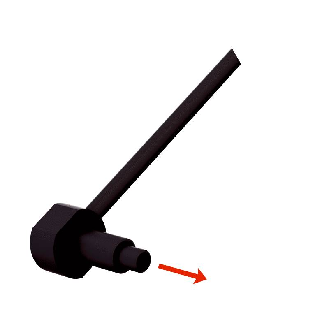 Fibre optique Barrage plastique M4 lg2m-Lire la description