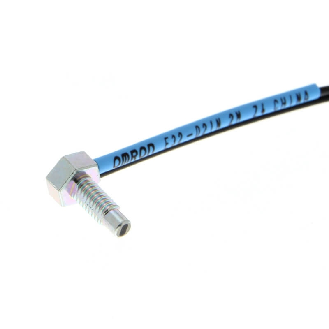 Fibre opt. directe, M4 hexagonale 90° 2m-Lire la description