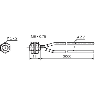 Fibre opt. directe, plast.-Lire la description