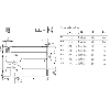 Fourche opt. U PNP/NPN E=5mm Prof=59mm IR LO/DO / M08 4P