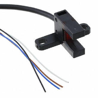 Micro Fourche opt. U PNP E=6mm IR LO/DO 5-24Vdc / Câble 1m-Lire la description