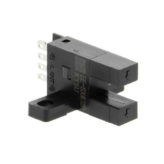 Micro Fourche opt. U PNP E=5mm Prof=9mm IR LO/DO 5-24Vdc, connect.-Leggi tutto