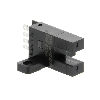 Micro Fourche opt. U PNP E=5mm Prof=9mm IR LO/DO 5-24Vdc, connect.