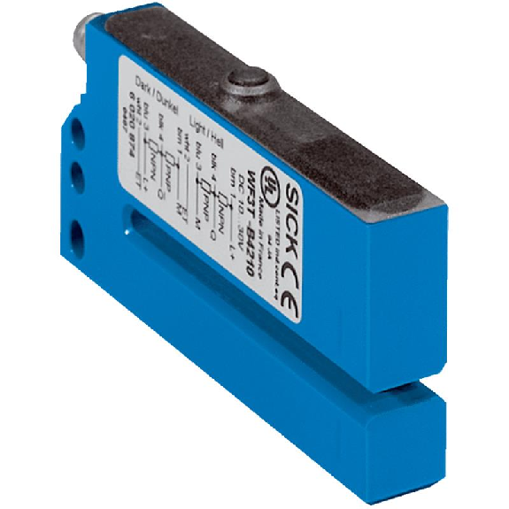 Fourche opt. U PNP/NPN E=5mm Prof=60mm IR LO/DO / M08 4P Fourche opt. U PNP/NPN E=5mm Prof=60mm IR LO/DO / M08 4P-Lire la description